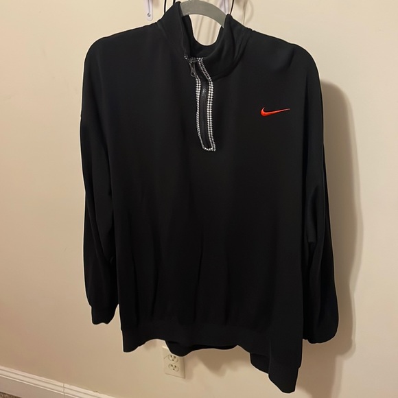 Nike Womens Oversized Quarter Zip - Picture 1 of 3
